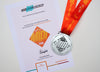 2025 The Midi finisher's medal